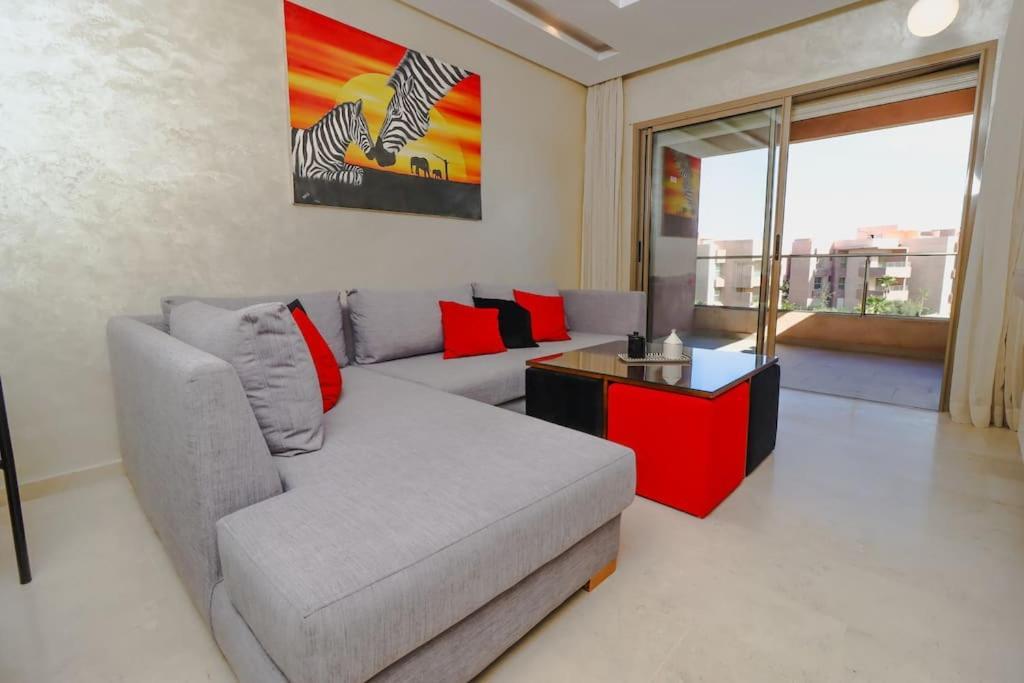 Cosy Appartemt Vue Sur Golf Et Montagne Marrakesh Exterior foto