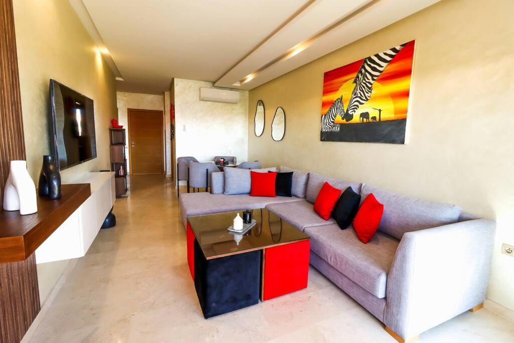 Cosy Appartemt Vue Sur Golf Et Montagne Marrakesh Exterior foto